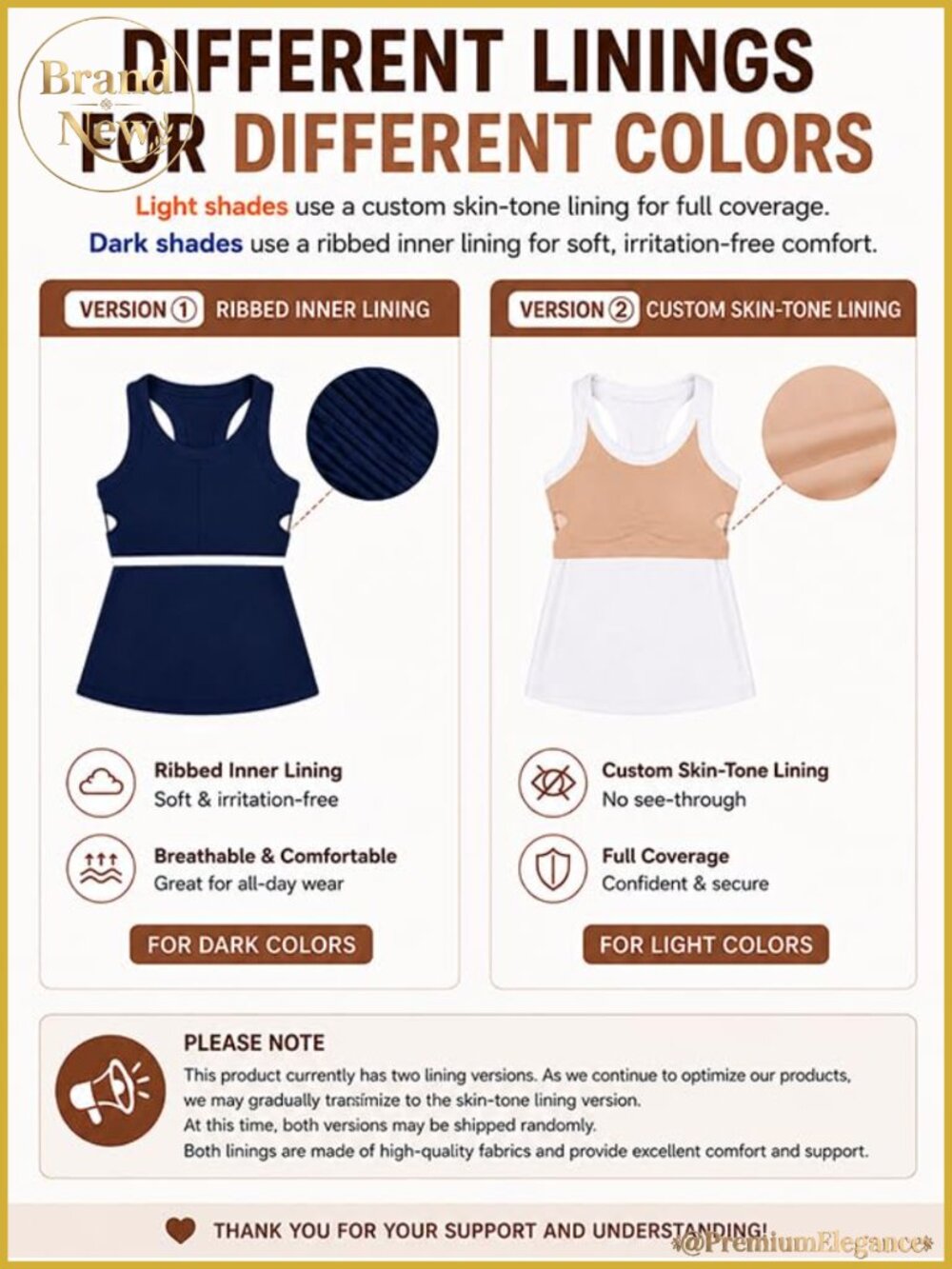 Built-in Bra Racerback Cotton Rib Tank Top - Picture 4 of 6